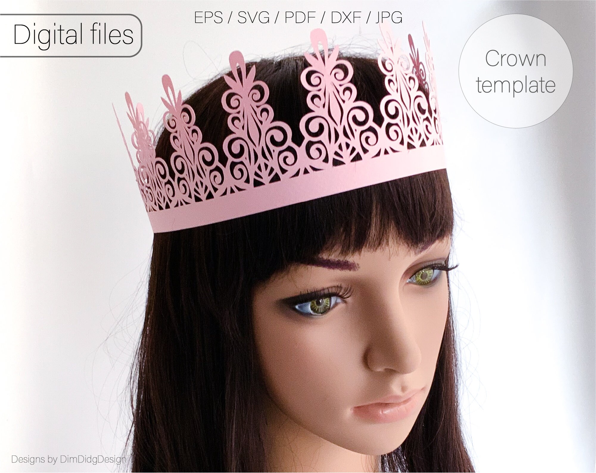 Download Birthday crown svg cricut Tiara svg Princess crown svg | Etsy