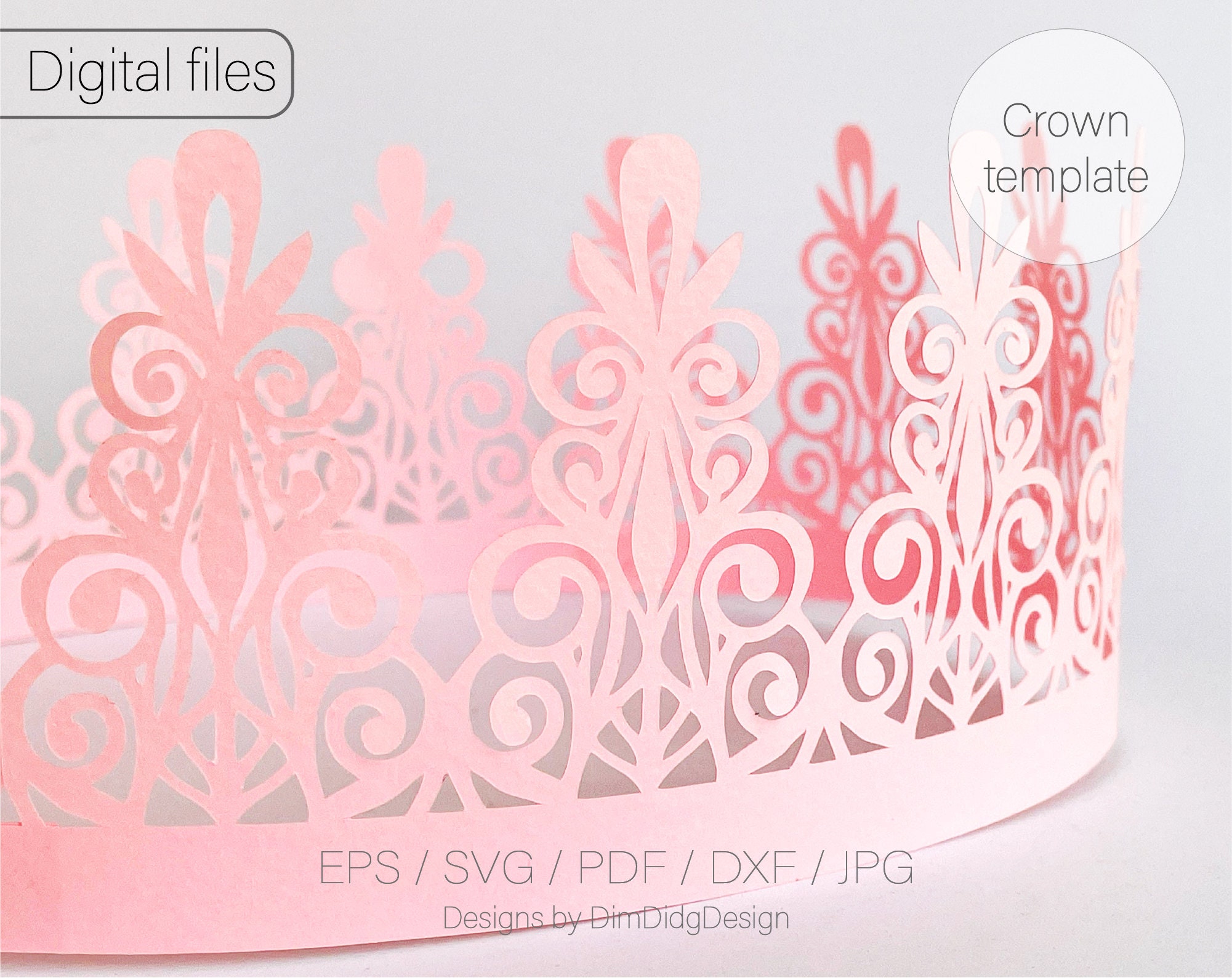 Download Birthday crown svg cricut Tiara svg Princess crown svg | Etsy