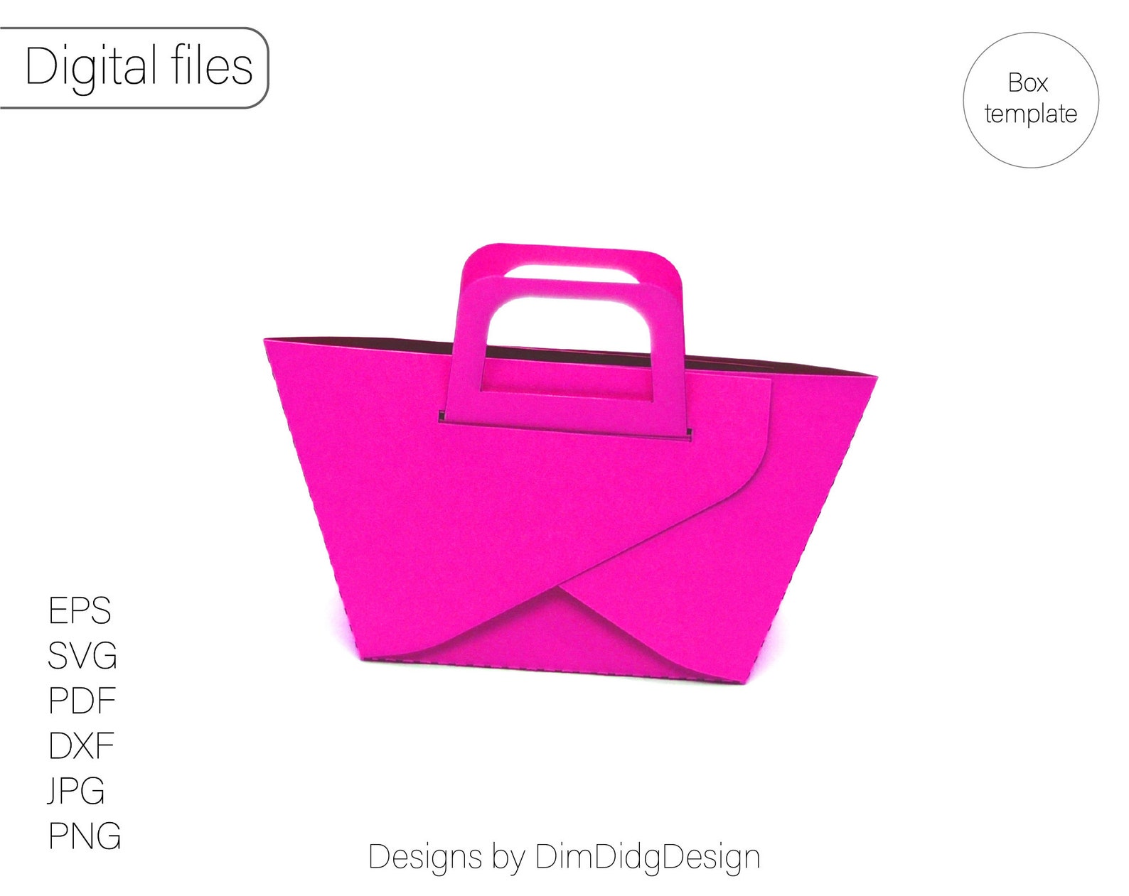 Purse Box SVG Purse Svg Gift Box Svg Card Box Svg Handbag Svg Etsy