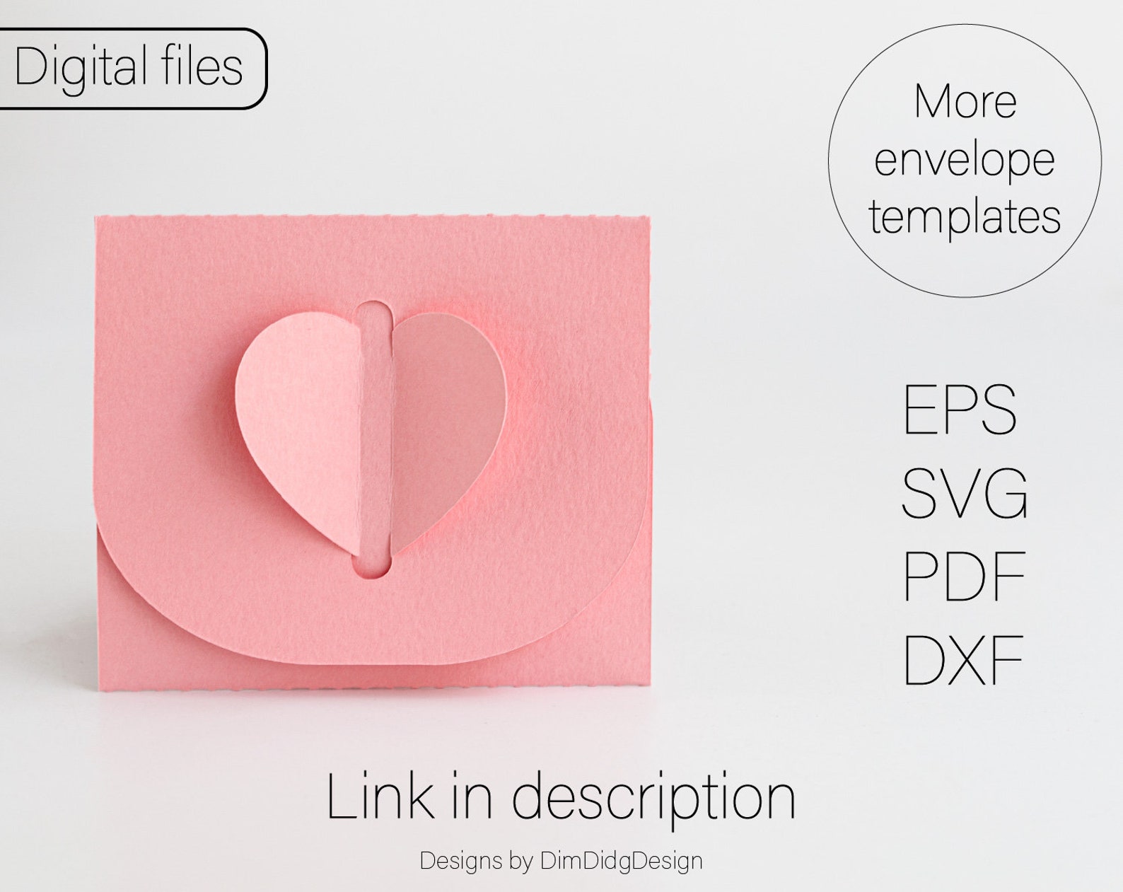 Cash envelope svg Envelope template svg files for cricut Etsy