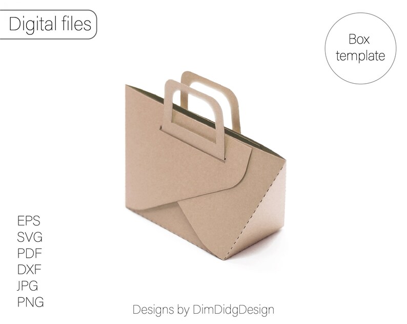 Purse Box SVG Purse Svg Gift Box Svg Card Box Svg Handbag Svg Etsy