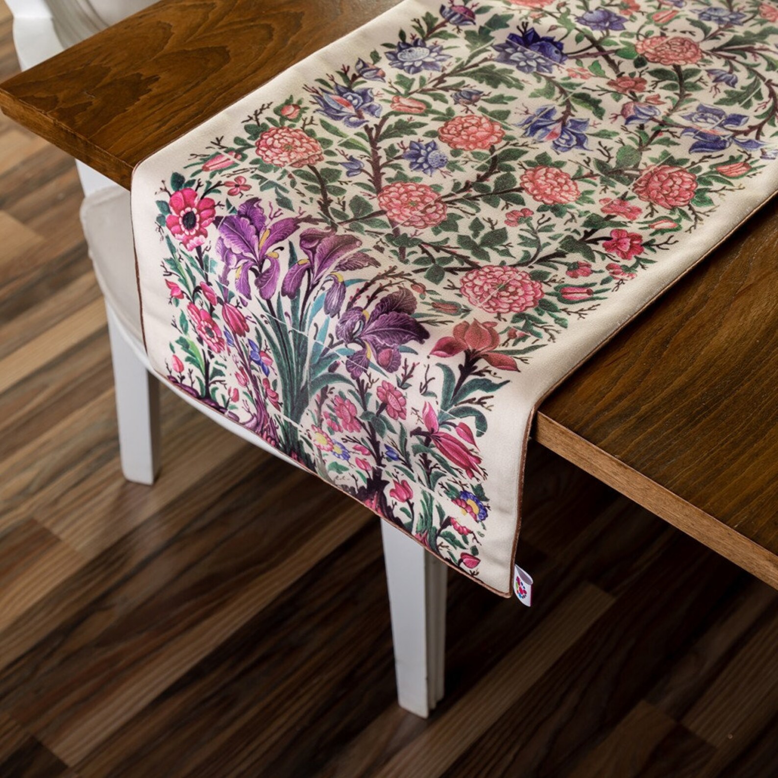 Decorative Table Runner Middle Eastern Design Persian Art Etsy