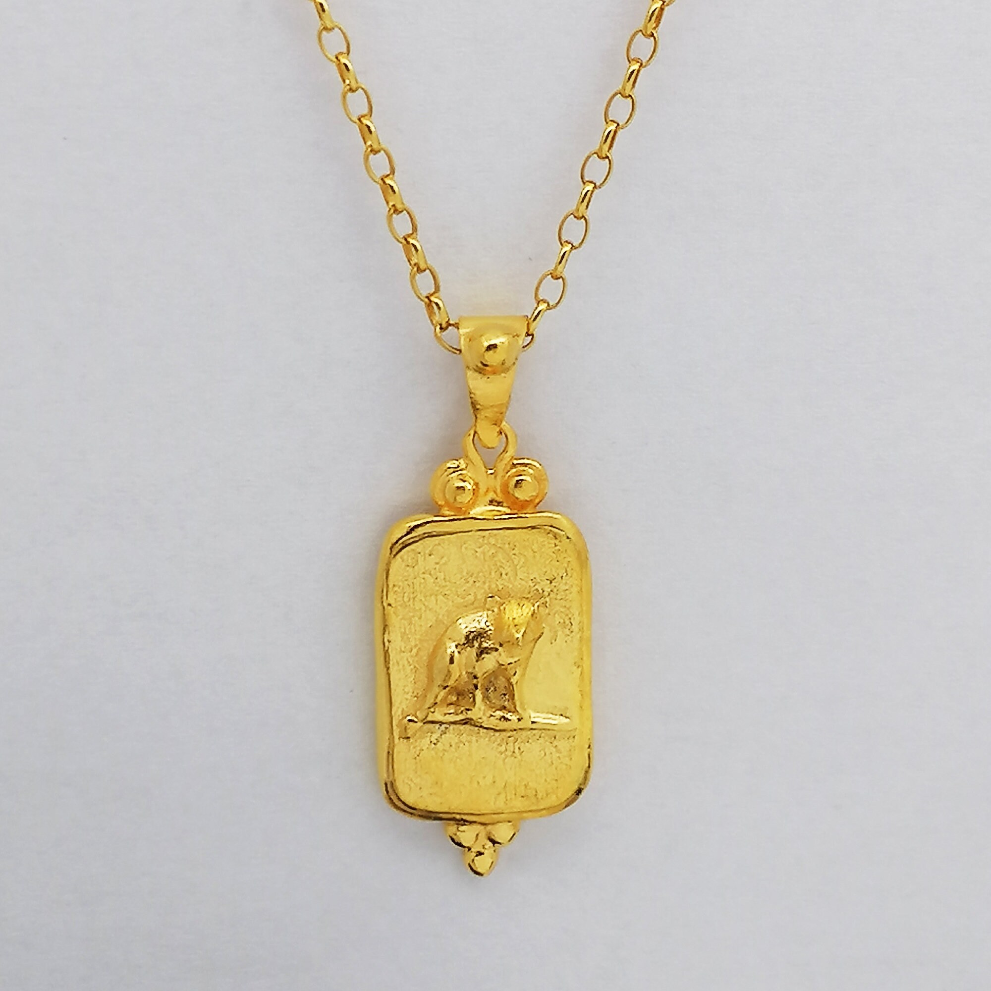 Tasmanian Devil Pendant Animal Necklace Animal Jewelry | Etsy