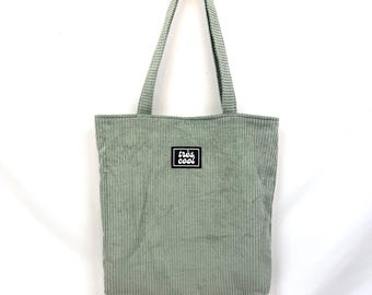 Statement-Cordbeutel zum Wenden