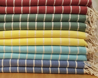 BIG DISCOUNT-Turkish Towel Beach-Turkish Peshtemal Towel- Turkish Soft Cotton Bath Towel-Turkish Scarf-Pool Towel-Gift for Her