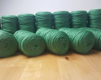 5mm Macrame Cord,Bobbiny Macrame Cotton Cord,Macrame for Plant Hanger,Macrame Supplies,Single Twist Macrame Rope,50m-250gr String,Soft Yarn