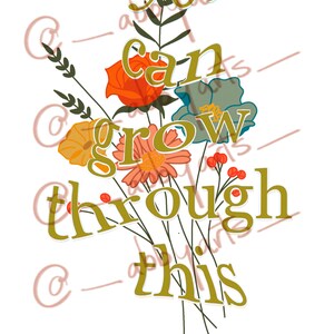 SVG : You Can Grow Through This