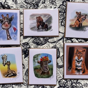 Cartas de animais para misturar e combinar