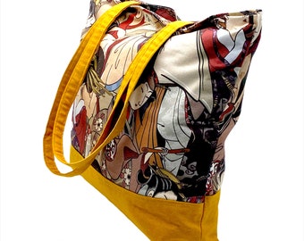 Shoulder bag for women, tote bag for women, tote bag canvas, tote bag with zipper, totebag, bags for women, beach bag, travel bag