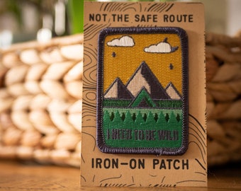I Need To Be Wild - Patch