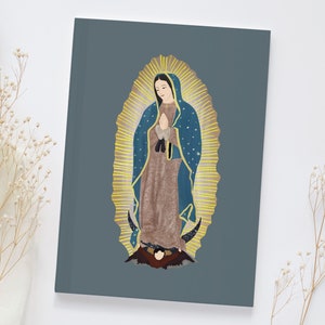 Jungfrau Maria Katholisches Gebetsbuch || Katholisches Geschenk. Kirchennotizen Liniertes Journal.