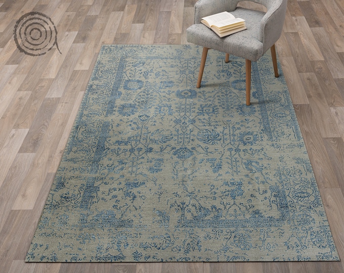 Floorcloth Hand Painted Canvas Rug HUMMINGBIRD Humming Bird Etsy