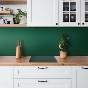 Green Color Panel Sticker, Peel and Stick Panels, Solid color Panel Sticker, Green Decal Decoration, Floor Panel Sticker