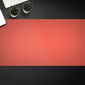Patroon feloranje bureaumat, gepersonaliseerd kantoor, gemak van het werk, toetsenbordmat, verjaardagscadeau, thuiskantoor