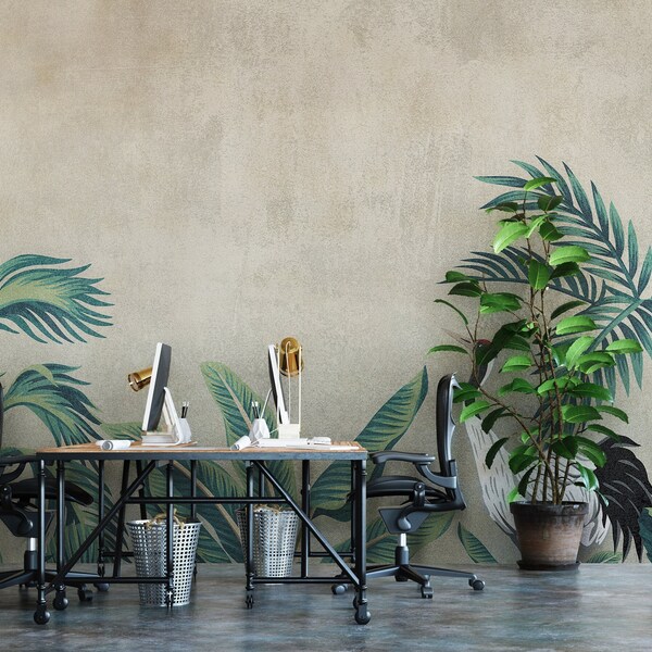 Jungle Removable Wallpaper Etsy