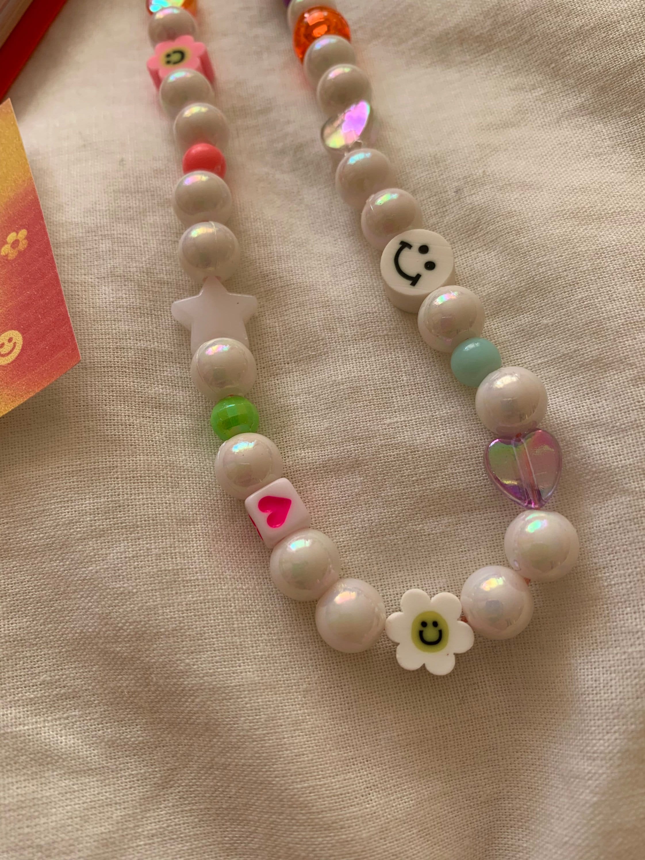 5 Pièces Bracelet De Téléphone Perlé Smartphone Chaîne Téléphone