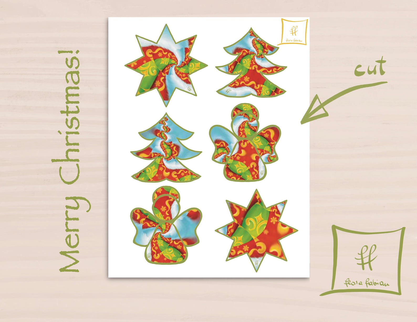 Printable Christmas Gift Tags Printable Christmas Ornaments | Etsy