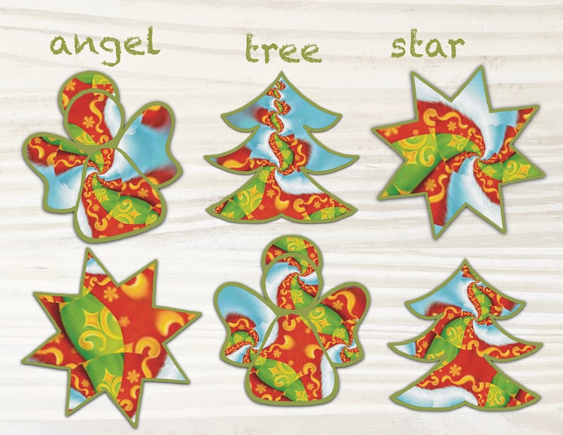 Printable Christmas Gift Tags Printable Christmas Ornaments | Etsy