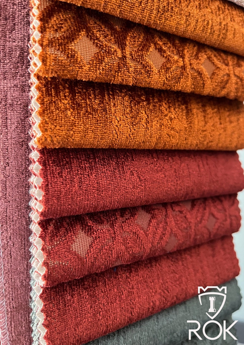 Geometric Upholstery Fabric by Yard Free Fast Shipping With Etsy