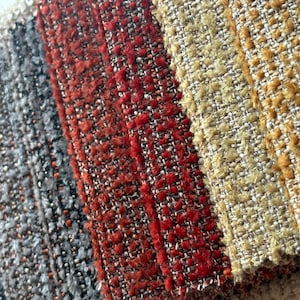 Soft Chenille Upholstery Fabric by Yard – High-Quality Furniture Fabric for Sofa, Chair and Home Décor Projects