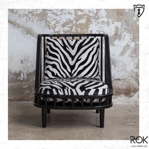 Black and White, Upholstery Velvet by Yards, Viscose, Modern and Geometric Designs