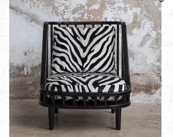 Black and White, Upholstery Velvet by Yards, Viscose, Modern and Geometric Designs