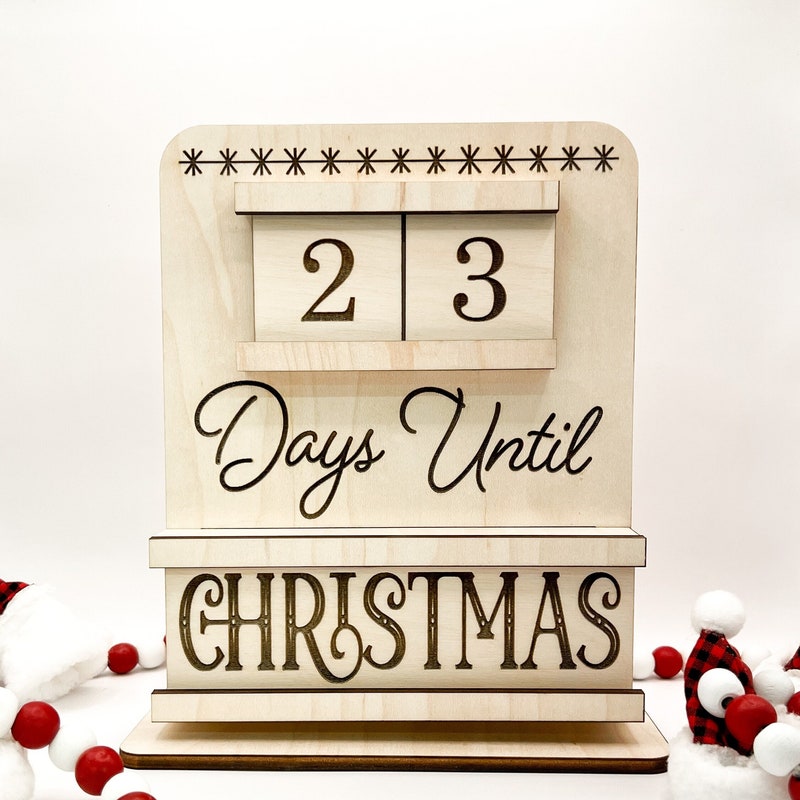 Countdown Blocks - Etsy