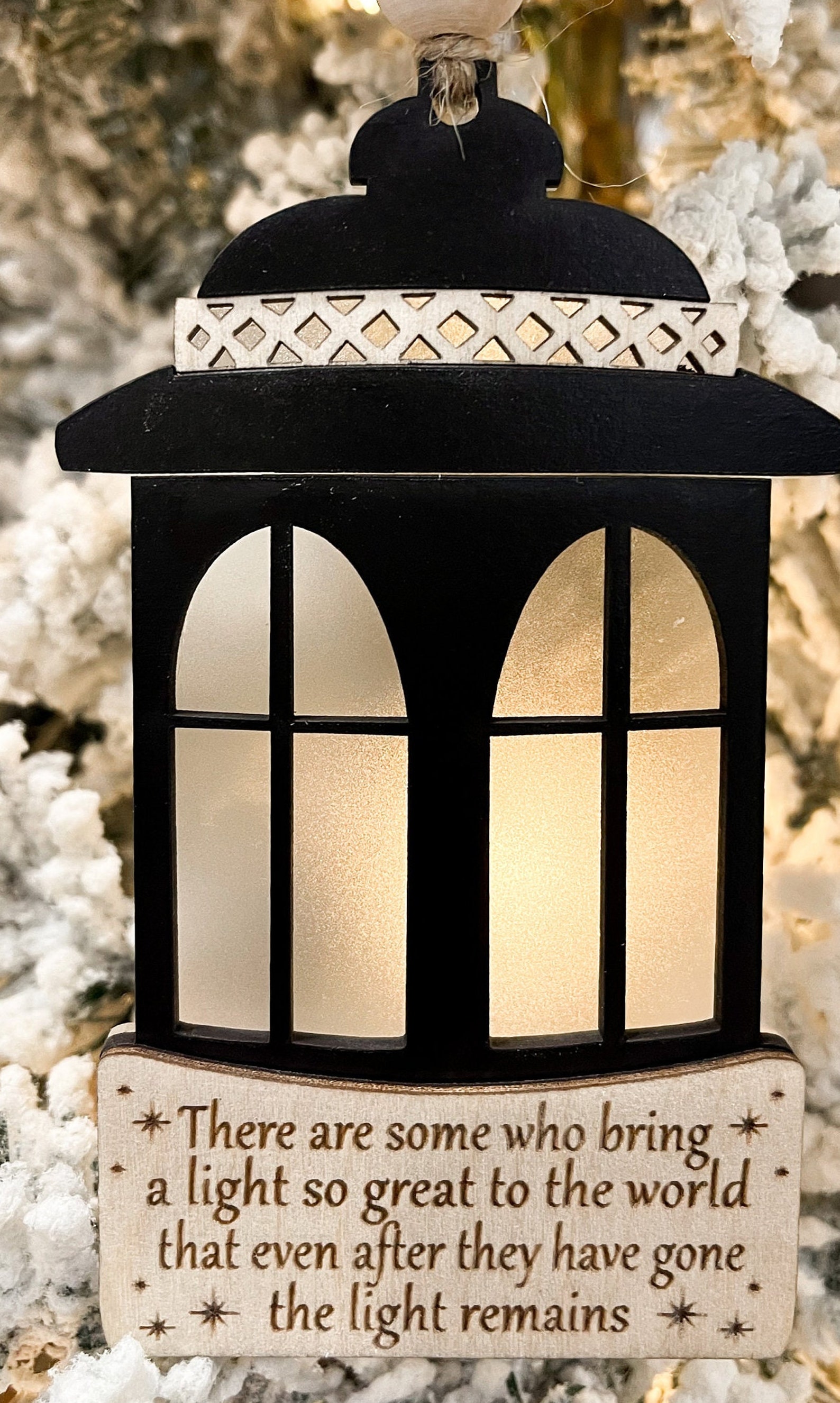 Beautiful Memorial "the Light Remains" & "this Light Shines" Lantern ...