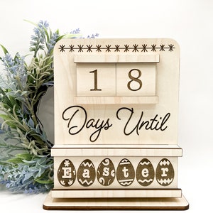 Cute Interchangeable Holiday Special Occasion Countdown Blocks Advent Calendar Laser Cut Digital File 12 Occasions Included Glowforge image 6