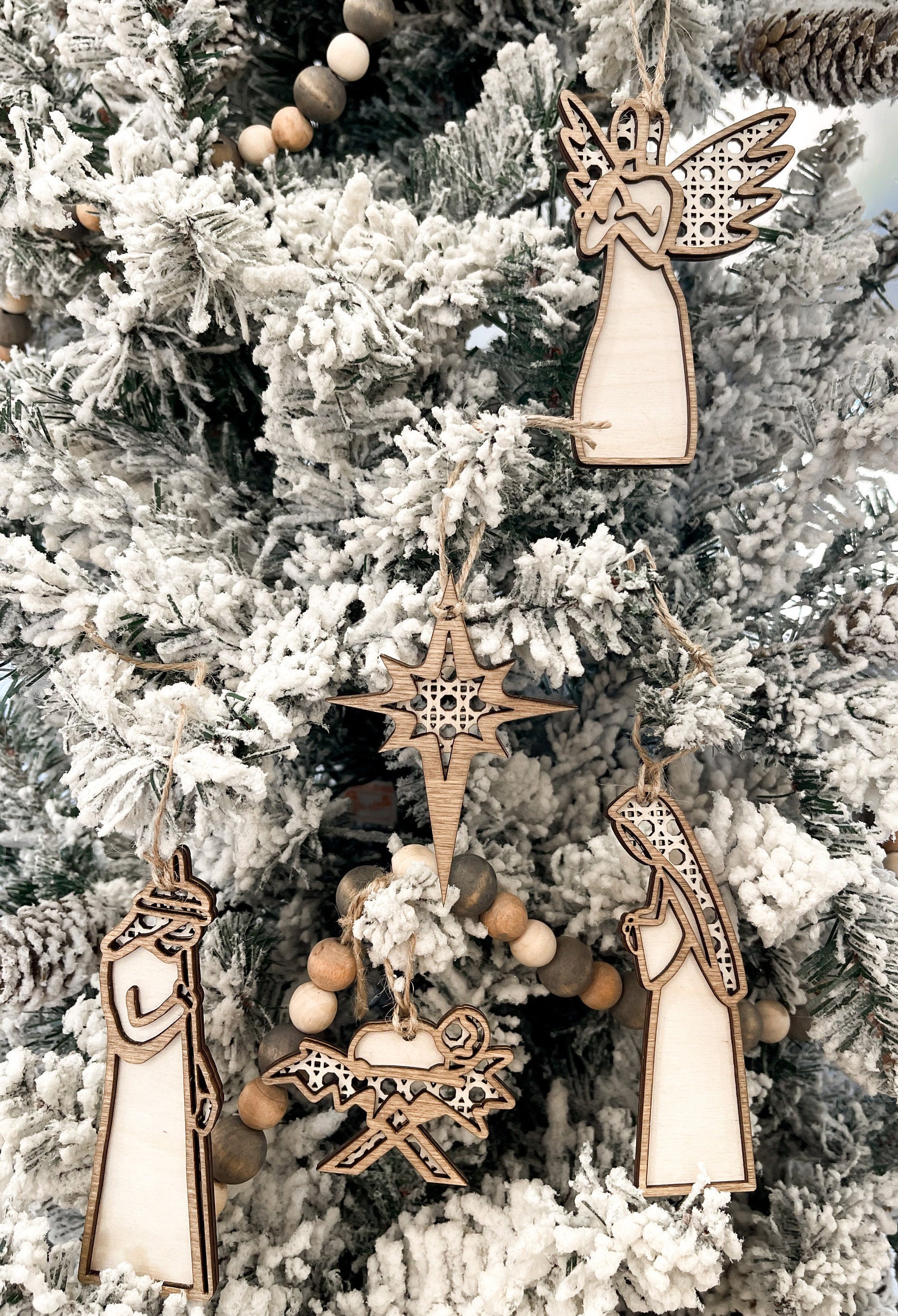 Nativity Christmas Tree Ornaments 