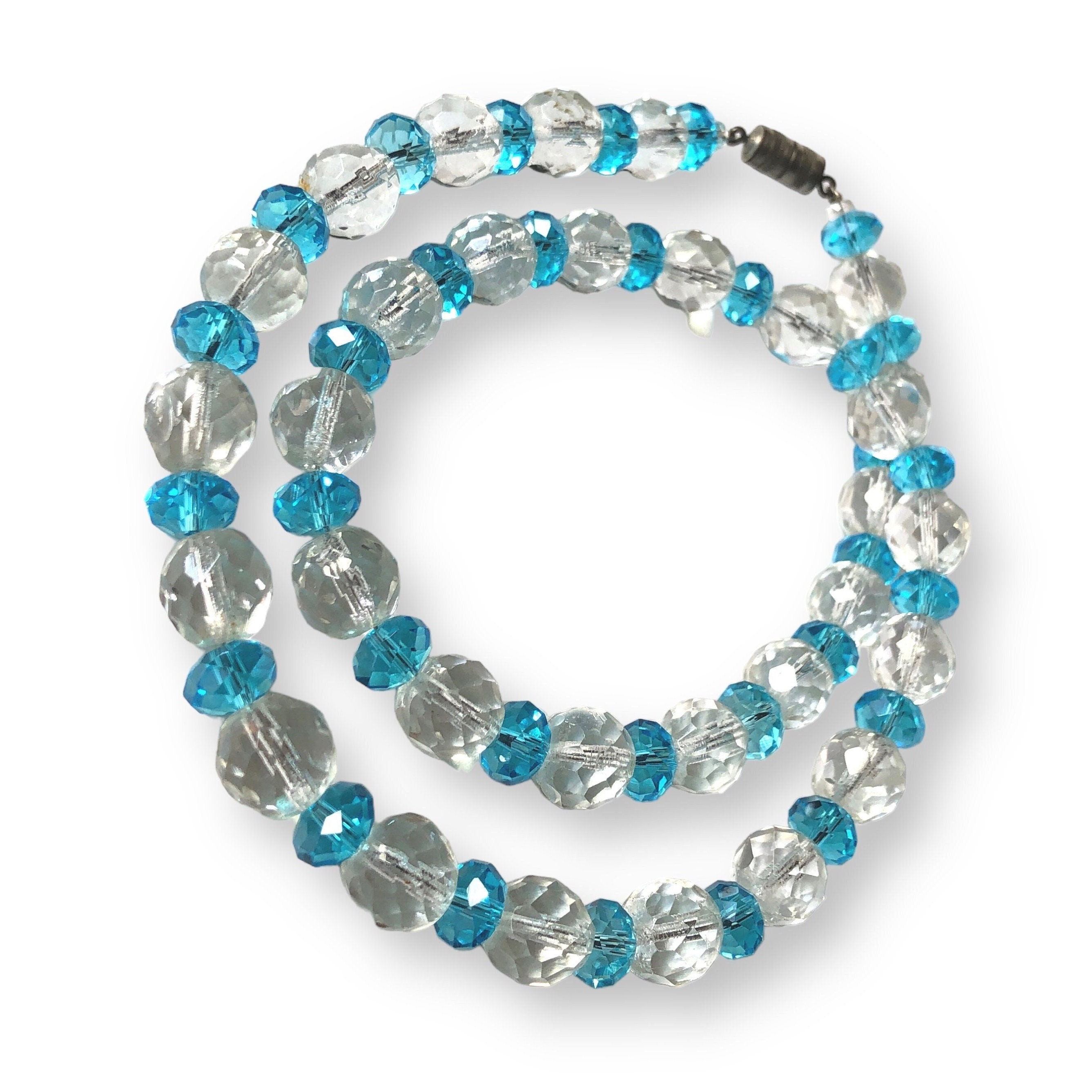 1mm Crystal rondelle beads strand 170 pcs, PBC1C19