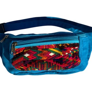Bolsa tiracolo, pochete, bolsa transversal, única, feita na Guatemala, única, colorida, feita à mão, bolsa de viagem