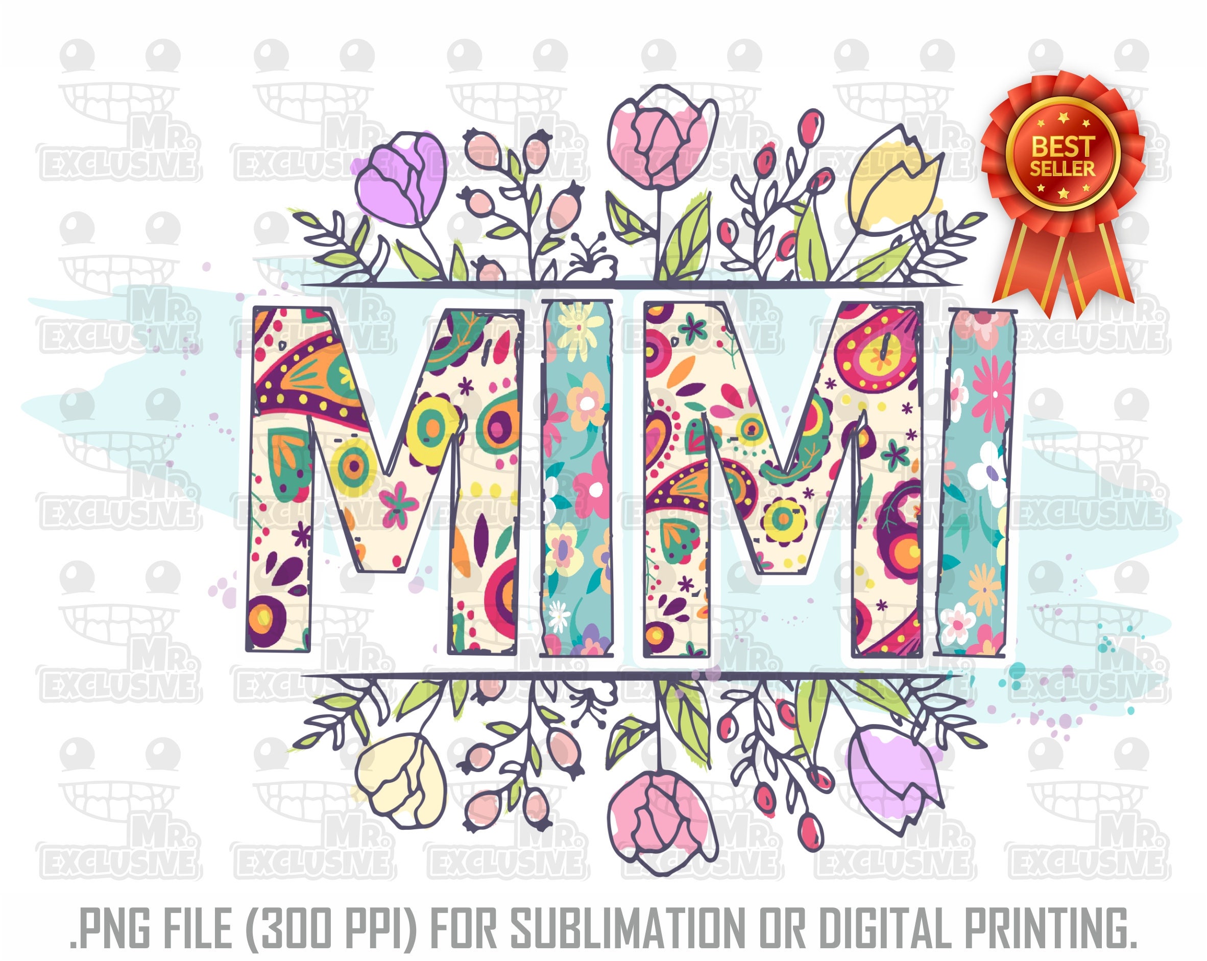 Mimi Sublimation Design for Instant Download, 300 DPI Mimi Image With ...