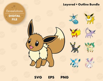 Free Free 124 Eevee Evolution Svg SVG PNG EPS DXF File