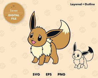 Free Free 228 Pokemon Eevee Svg Free SVG PNG EPS DXF File