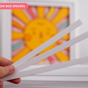 Foam Spacers for 3D Shadow Box Designs - Supplies for Layered Paper Art