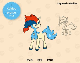 Keldeo Etsy