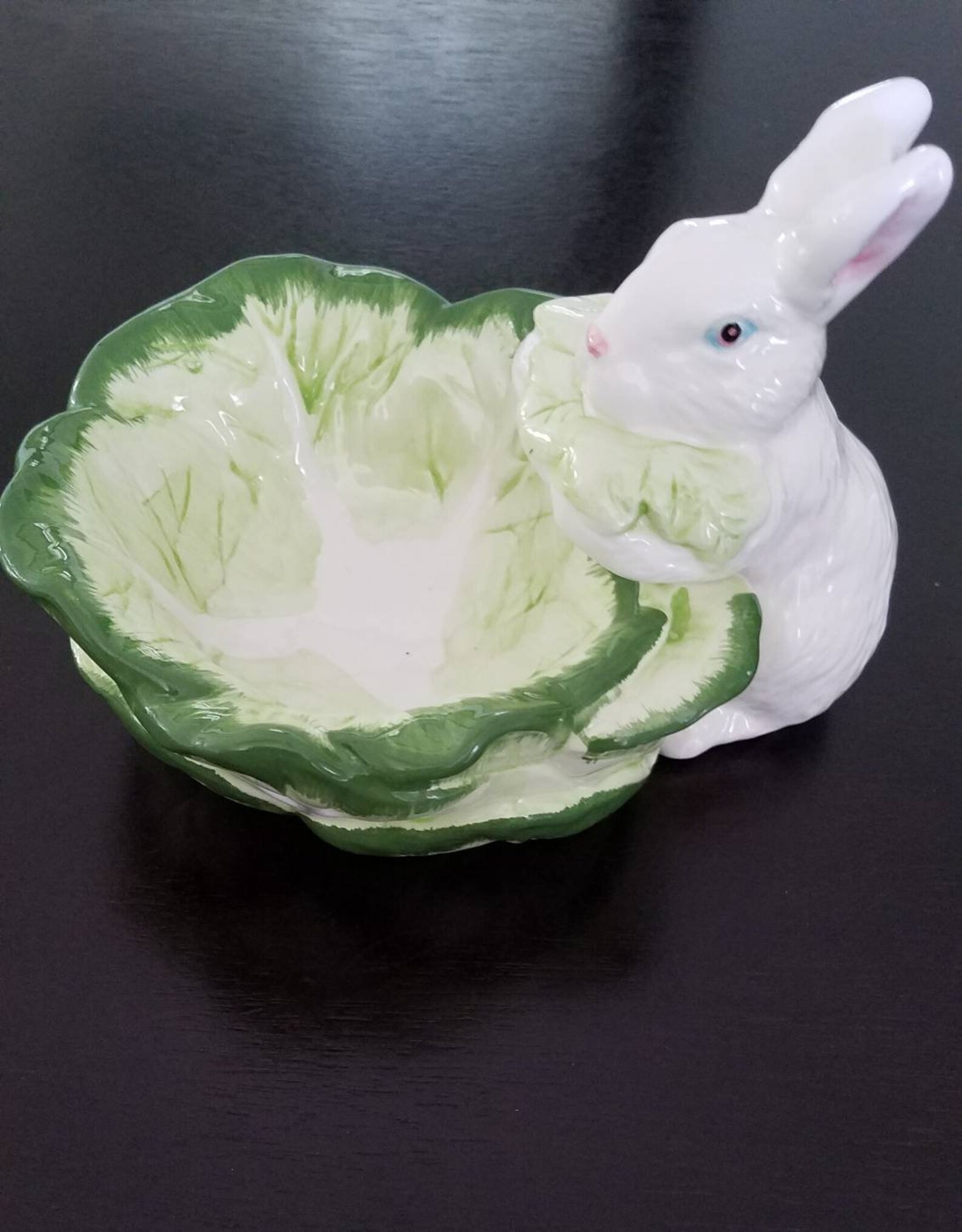Dept. 56 Bunny Cabbage Bowl Etsy