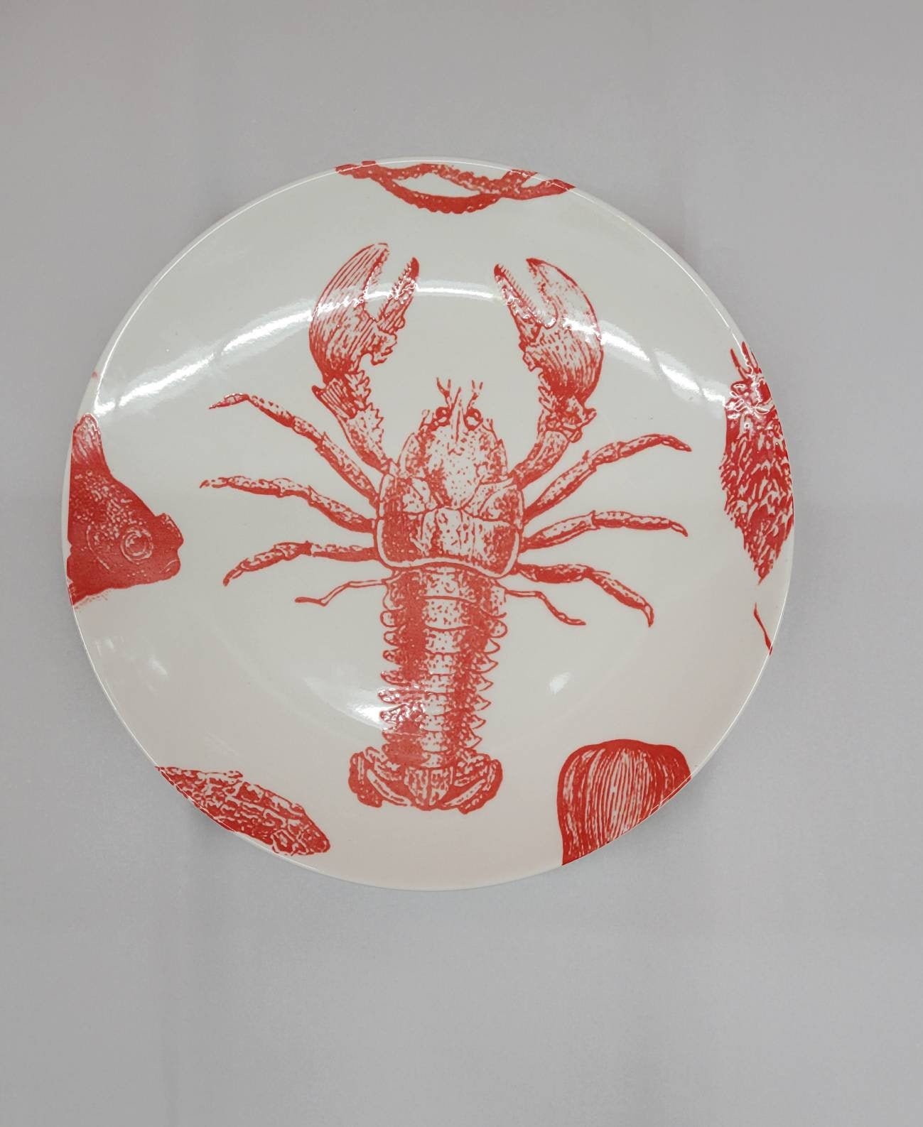 Shiraleah-belmar-round Lobster Platter/plate - Etsy UK