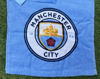 Official Manchester City FC face cloth flannel BNWT