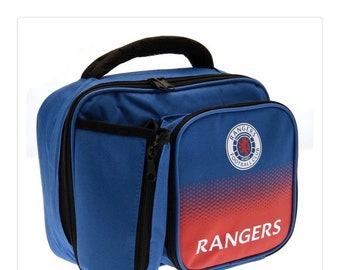 Official Glasgow Rangers FC insulated lunch bag/box with bottle holder BNWT