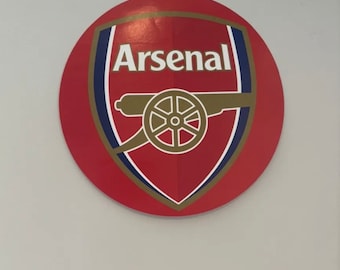 Offizieller FC Arsenal Wandsticker 18x18cm
