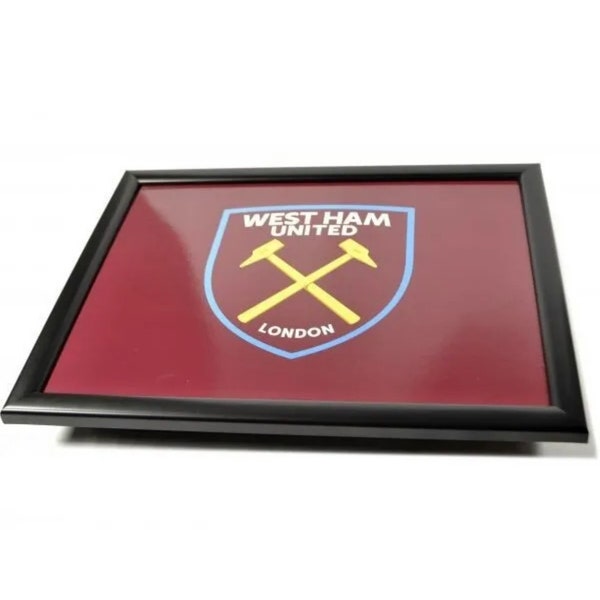 offizielles West Ham United FC gepolstertes Knietablett Abendessen, Laptop, Sitzsack BNWT