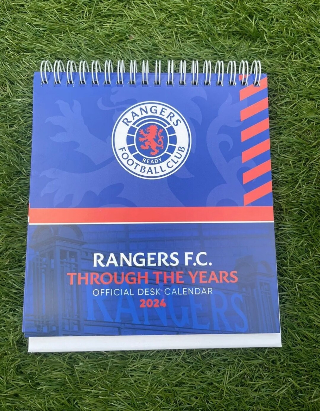 Official Glasgow Rangers FC 2024 Desk Top Calendar Etsy