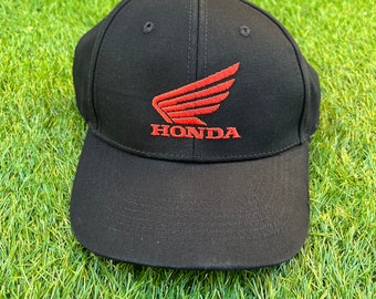 Casquette de baseball noire avec logo Honda pour adultes, taille unique, neuve