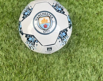 Mini ballon de football officiel Manchester City FC Nova Taille 2 Neuf