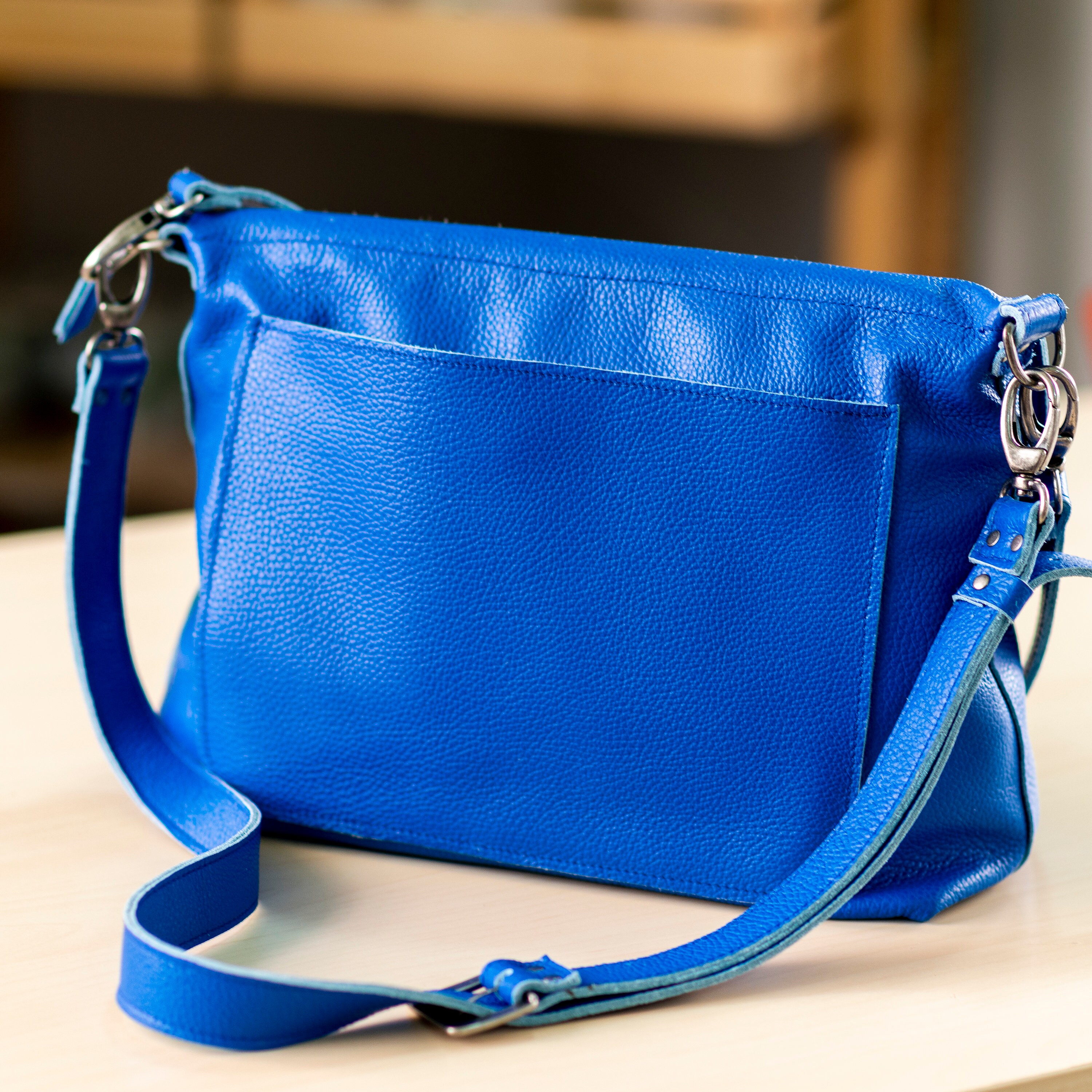 Black leather Bag Leather Crossbody Bag Genuine leather Etsy