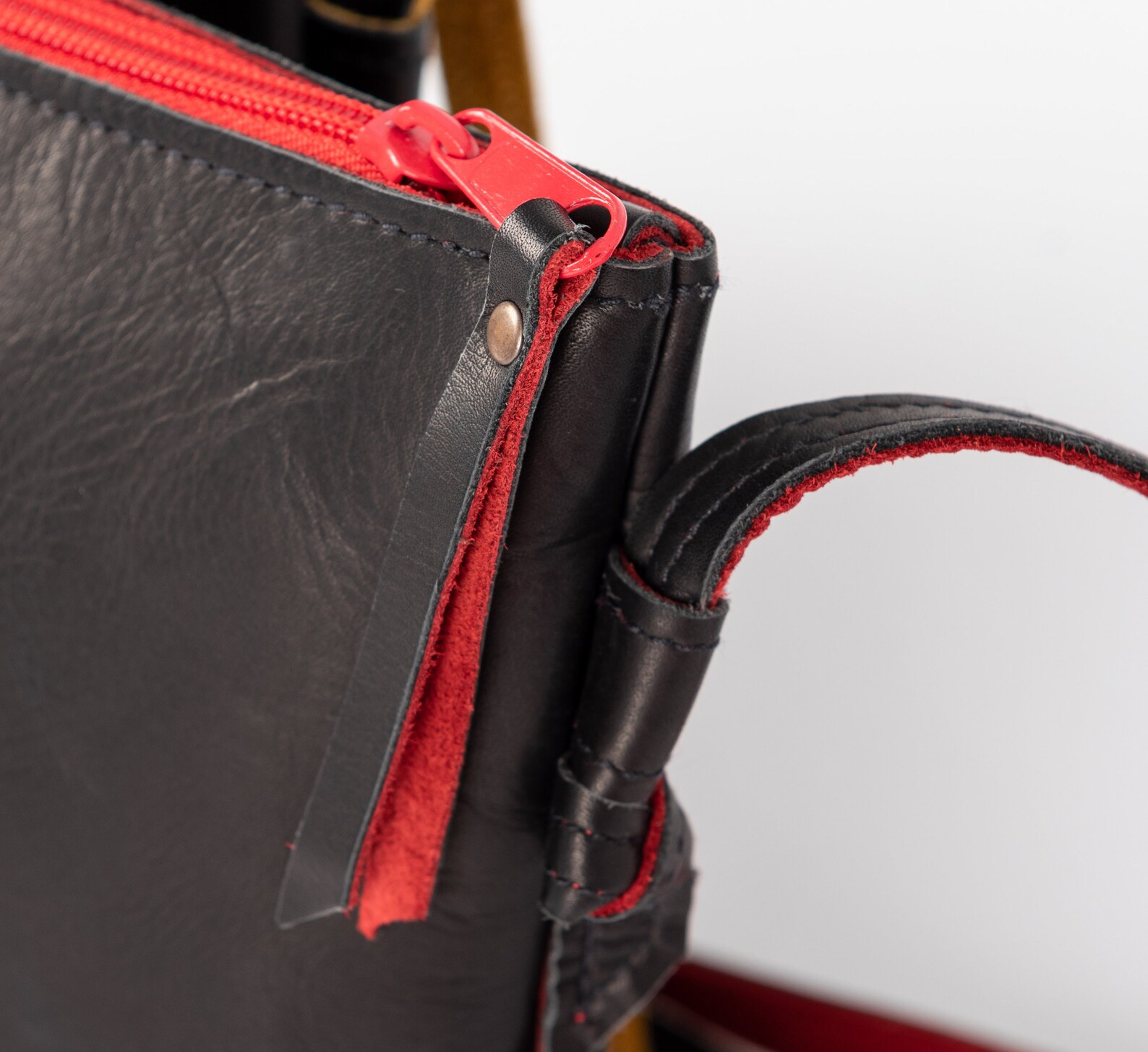 Black Leather bag for Women / Leather Handbag / Top Zipper / Etsy