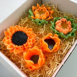 Sunflower Soap Gift Box | Handmade soaps | Floral Gifts