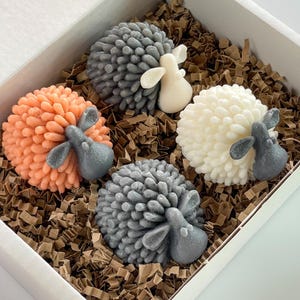 4 x Sheep Soap Gift Box | Hand made soaps | Farm Gifts